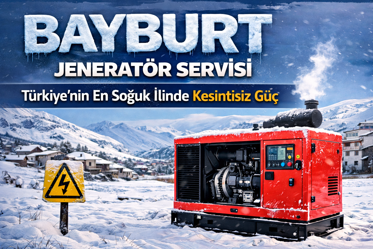 Bayburt Jeneratör Servisi: Türkiye'nin En Soğuk İlinde Kesintisiz Güç