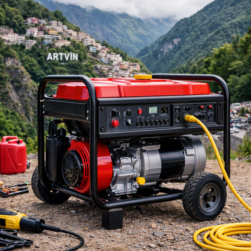 Artvin Jeneratör Servisi: Dağlık Coğrafyada Kesintisiz Güç